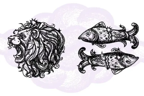Lew i Ryby dopasowanie: Jak te znaki zodiaku się dogadują?