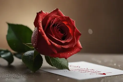 Jaki przekaz niesie romantyczny gest, czyli jedna czerwona róża?